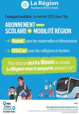 TRANSPORT SCOLAIRE rentrée 2025