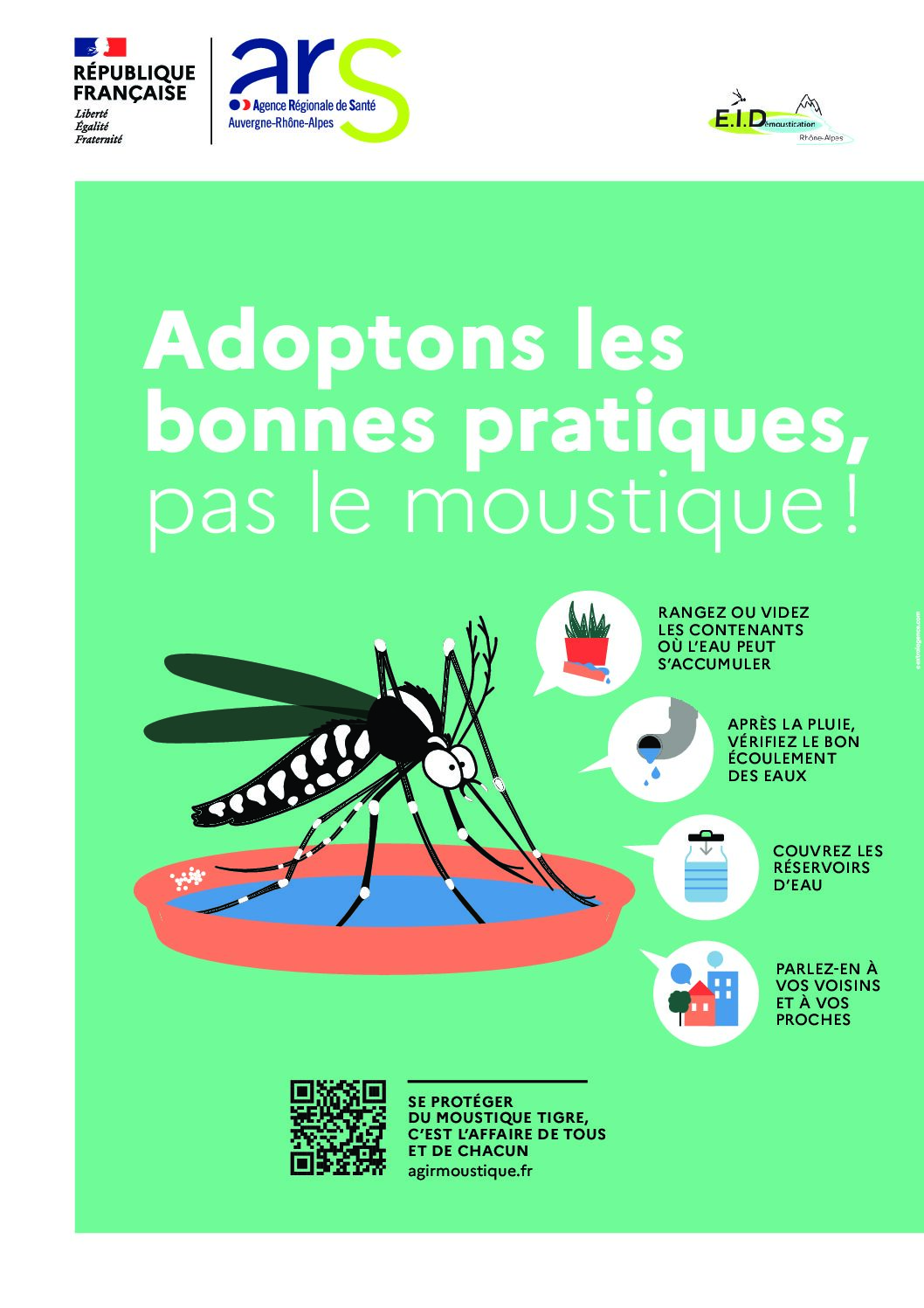 Prévenons la prolifération des moustiques